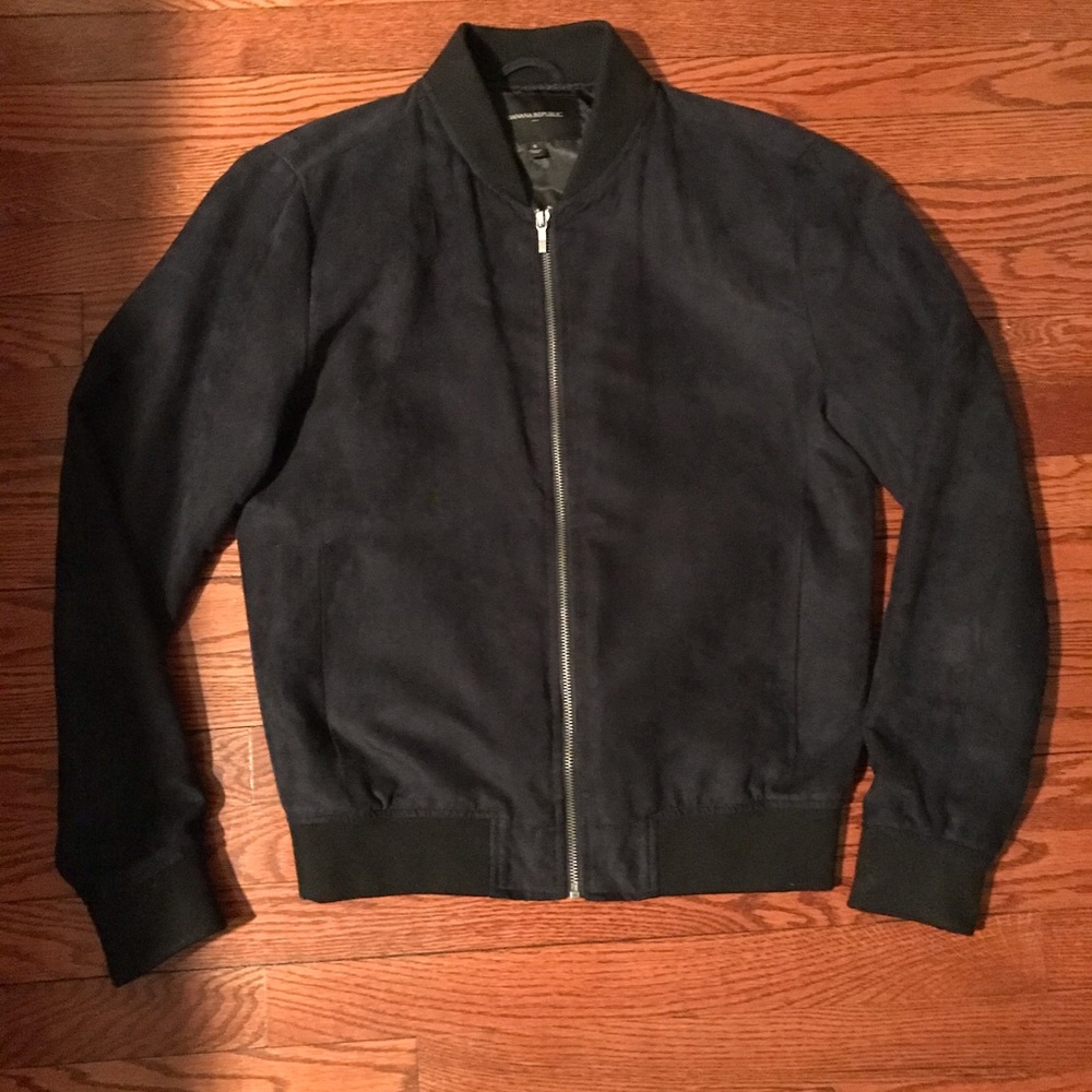 Men’s Banana Republic Navy Bomber Jacket